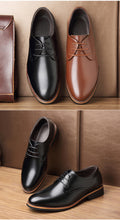 Load image into Gallery viewer, New Black Brown Fashion Men Casual Formal Business Men Leather Shoes