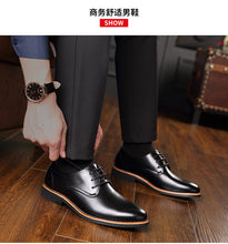 Load image into Gallery viewer, New Black Brown Fashion Men Casual Formal Business Men Leather Shoes