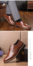 Load image into Gallery viewer, New Black Brown Fashion Men Casual Formal Business Men Leather Shoes