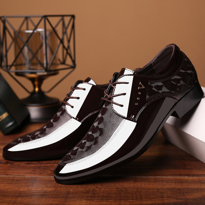 2019 Office Men Dress Shoes Men Formal Shoes Leather