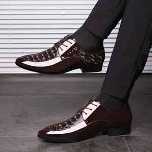 2019 Office Men Dress Shoes Men Formal Shoes Leather