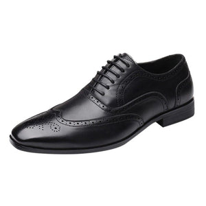 New Arrival Retro Bullock Design Men Classic Business Formal Shoes