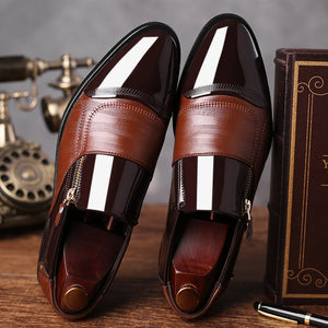 Classic Business Men's Dress Shoes Fashion Elegant Formal  Wedding Shoes Men