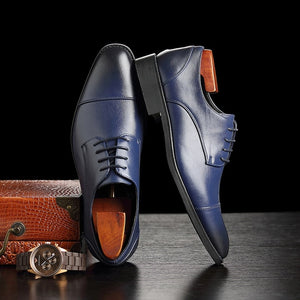 Brand Men Simple Lightweight Men Classic Derby Shoes Male Business Dress Formal Shoes